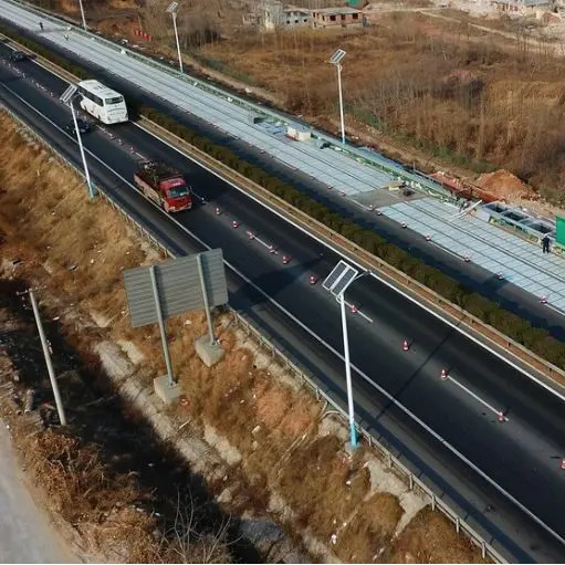 Solar energy monitoring system for Highway